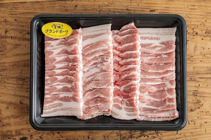 宮崎ブランドポーク豚バラ焼肉用500g みやざき 国産 ブランド豚 新鮮 ギフト対応可 冷凍 最高級 お取り寄せ 豚肉 贈り物